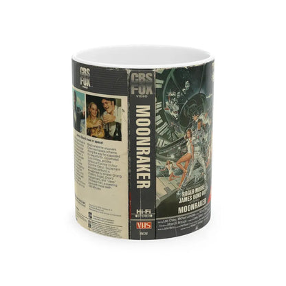 MOONRAKER (VHS COVER) - White Coffee Mug 11oz - Go Mug Yourself
