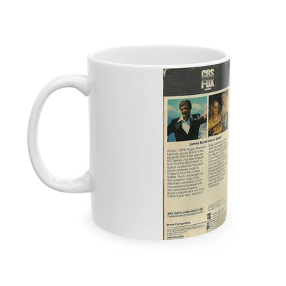 MOONRAKER (VHS COVER) - White Coffee Mug-Go Mug Yourself