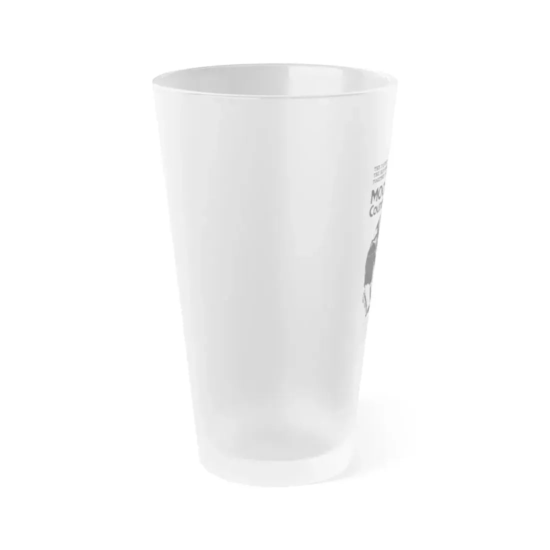 MOONSHINE COUNTY EXPRESS (2) 1977 Movie Poster - Frosted Pint Glass 16oz - Go Mug Yourself