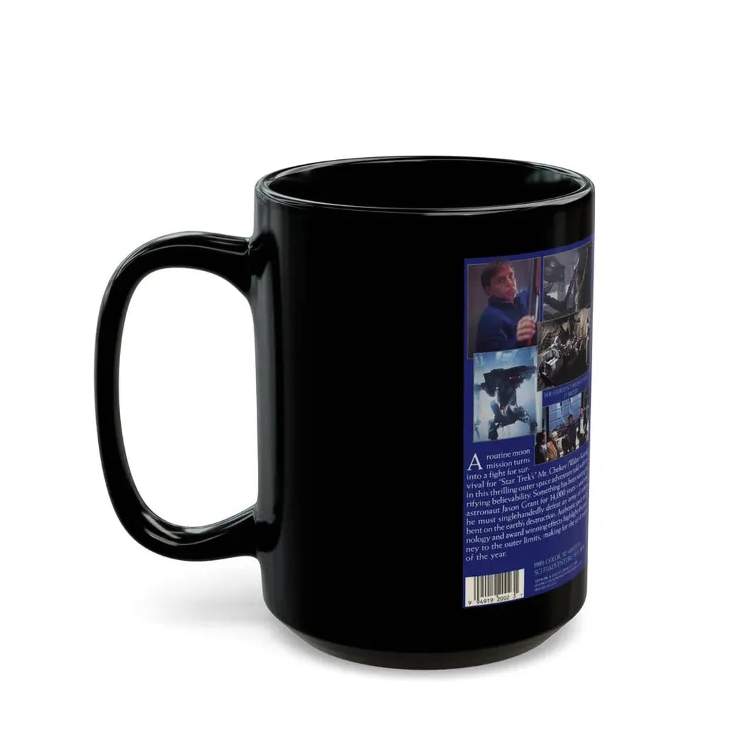 MOONTRAP (VHS COVER) - Black Coffee Mug - Go Mug Yourself