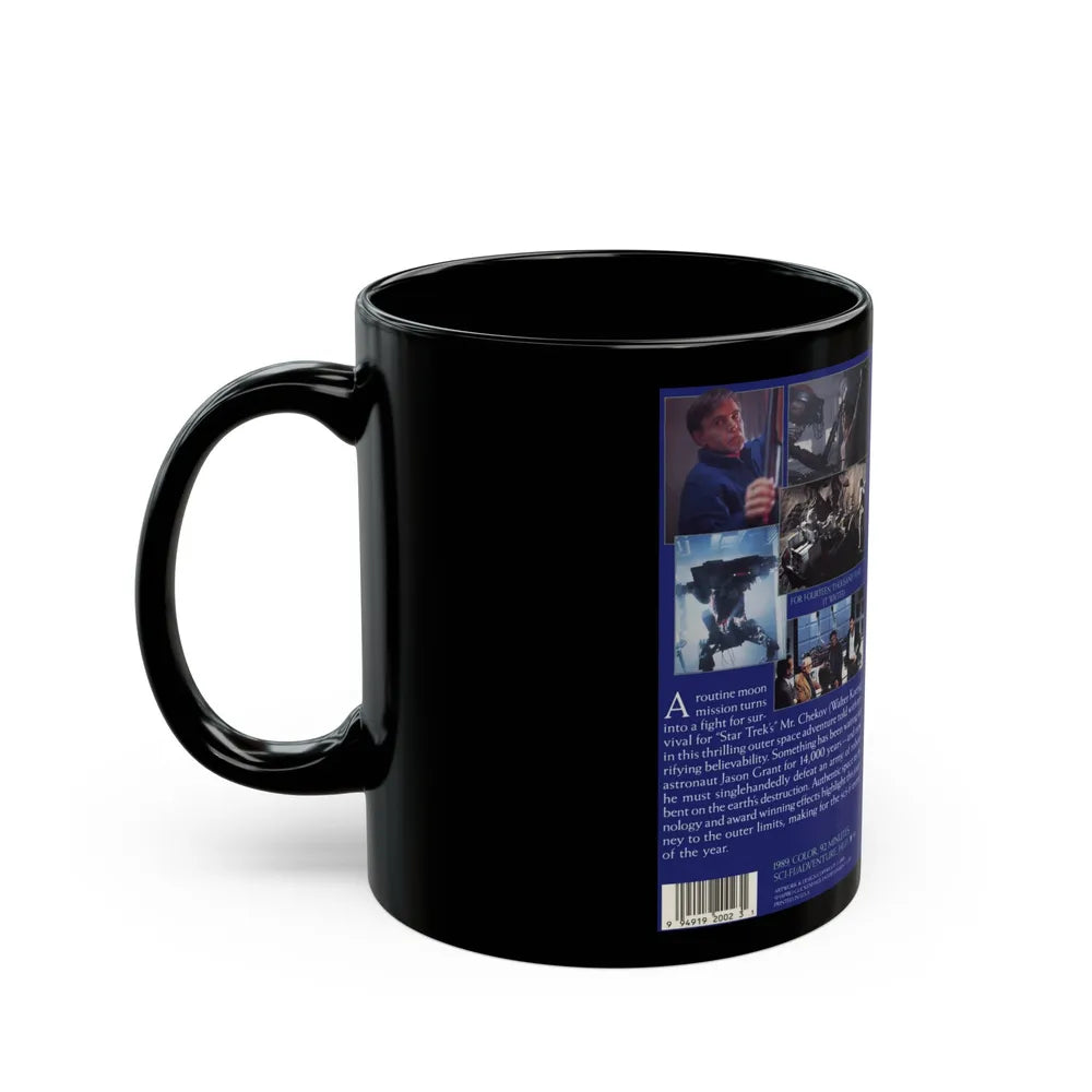 MOONTRAP (VHS COVER) - Black Coffee Mug-Go Mug Yourself