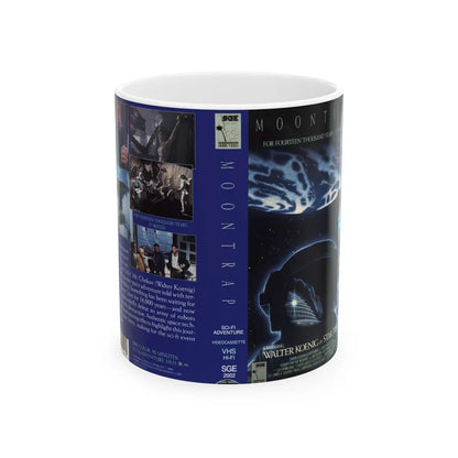 MOONTRAP (VHS COVER) - White Coffee Mug-11oz-Go Mug Yourself