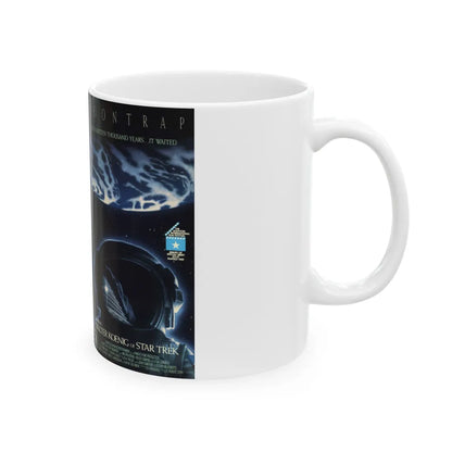 MOONTRAP (VHS COVER) - White Coffee Mug-Go Mug Yourself