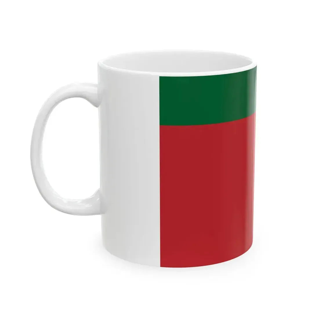 Moor Flag of Morocco 1666-1915 (Morocco) White Coffee Mug - Go Mug Yourself