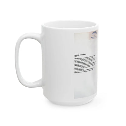 MOORD SYNDIKAAT (VHS COVER) - White Coffee Mug-Go Mug Yourself