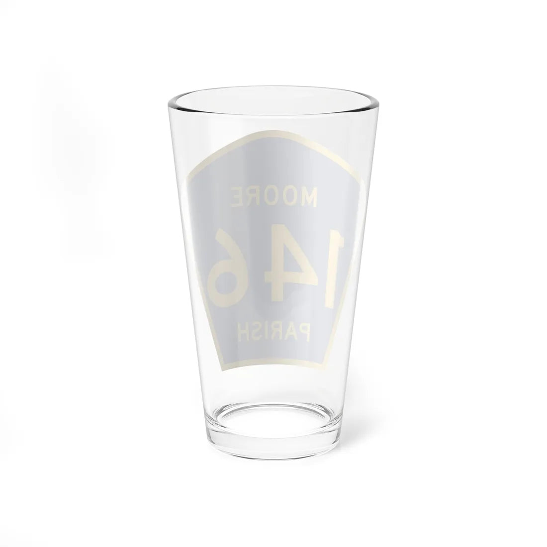 Moore Parish Route 146 LA (Louisiana) (Road Sign) Pint Glass 16oz - Go Mug Yourself