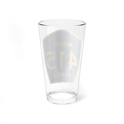 Moore Parish Route 415 LA (Louisiana) (Road Sign) Pint Glass 16oz - Go Mug Yourself