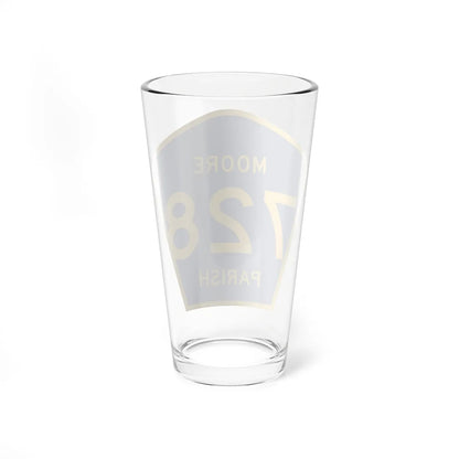 Moore Parish Route 728 LA (Louisiana) (Road Sign) Pint Glass 16oz - Go Mug Yourself