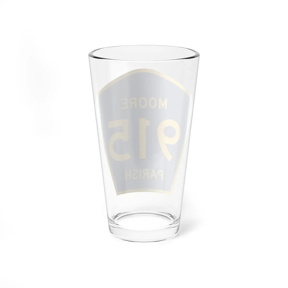 Moore Parish Route 915 LA (Louisiana) (Road Sign) Pint Glass 16oz - Go Mug Yourself