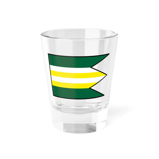 Moravske Lieskove Nove Mesto Nad Vahom Flag (Slovakia) Shot Glass 1.5oz 1.5oz - Go Mug Yourself