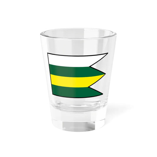 Moravsky Svaty Jan Senica Flag (Slovakia) Shot Glass 1.5oz 1.5oz - Go Mug Yourself