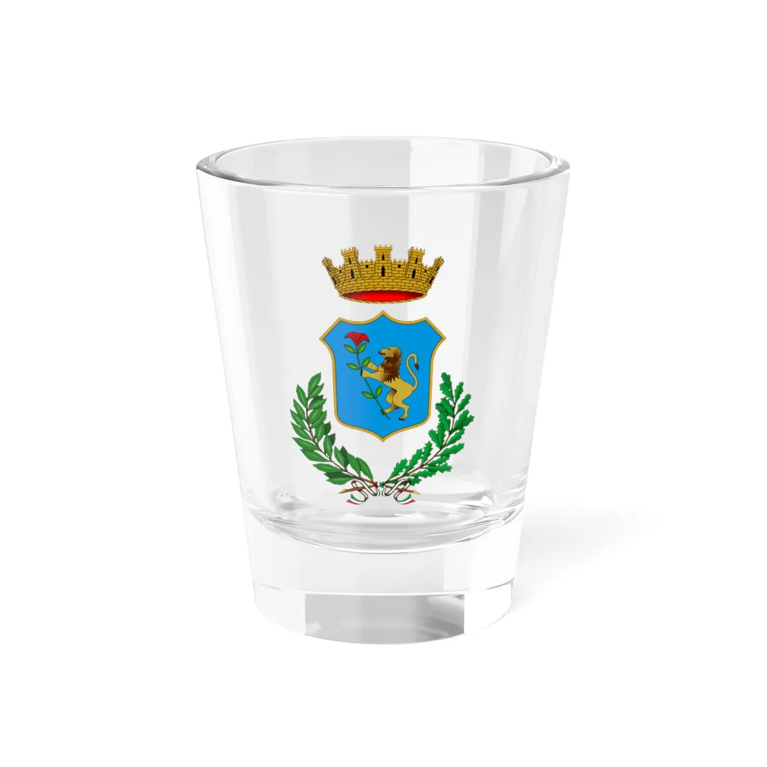 Morcone-Stemma (Italy) (Coat of Arms) Shot Glass 1.5oz 1.5oz - Go Mug Yourself