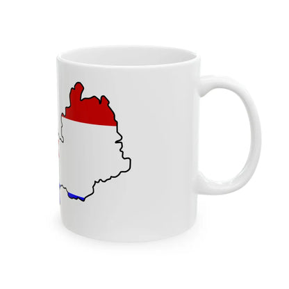 Mordov-geo-stub (Russia) White Coffee Mug - Go Mug Yourself