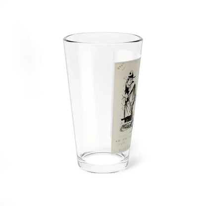 More Dust, Rider on Buckskin (Collins Wild West Club, 1957) (Magazine Illustration) Pint Glass 16oz - Go Mug Yourself