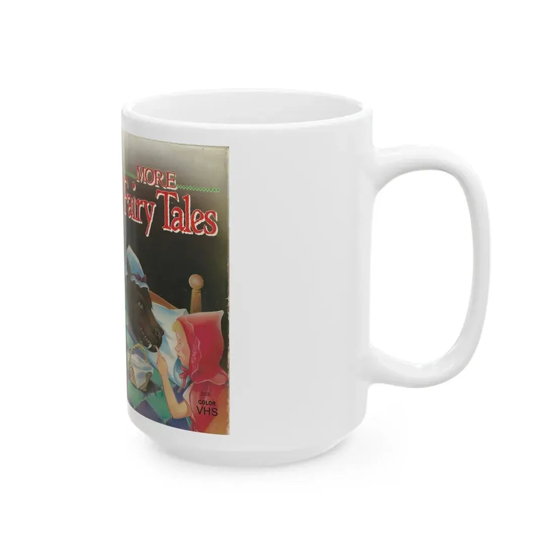 MORE FAIRY TALES (VHS COVER) - White Coffee Mug - Go Mug Yourself