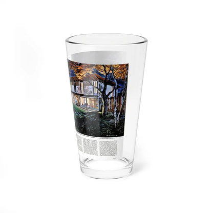 More Space Upstairs And Down, 1958 (Magazine Illustration) Pint Glass 16oz-Go Mug Yourself