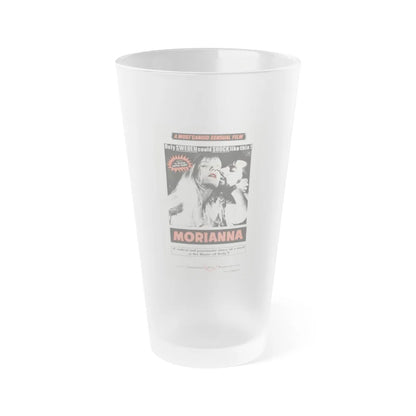 MORIANNA 1965 Movie Poster - Frosted Pint Glass 16oz-16oz-Frosted-Go Mug Yourself