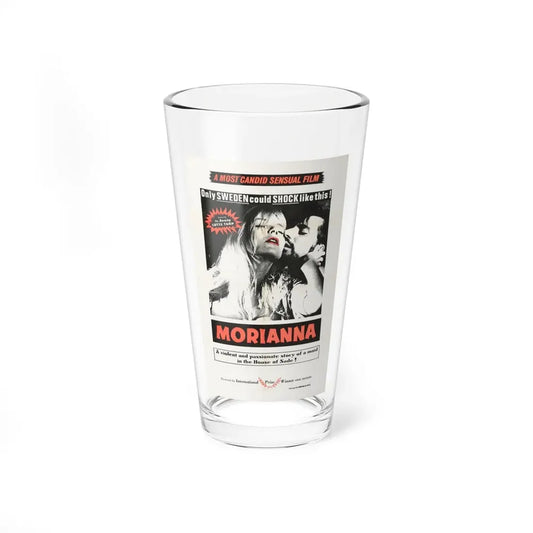MORIANNA 1965 Movie Poster - Pint Glass 16oz 16oz - Go Mug Yourself