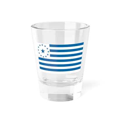 Mormon Flag of Gods Kingdom 2002 (United States) Shot Glass 1.5oz 1.5oz - Go Mug Yourself