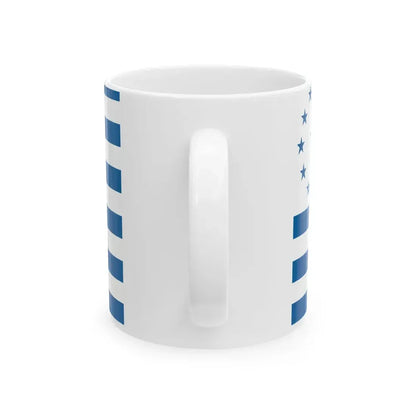 Mormon Flag of Gods Kingdom 2002 (United States) White Coffee Mug - Go Mug Yourself