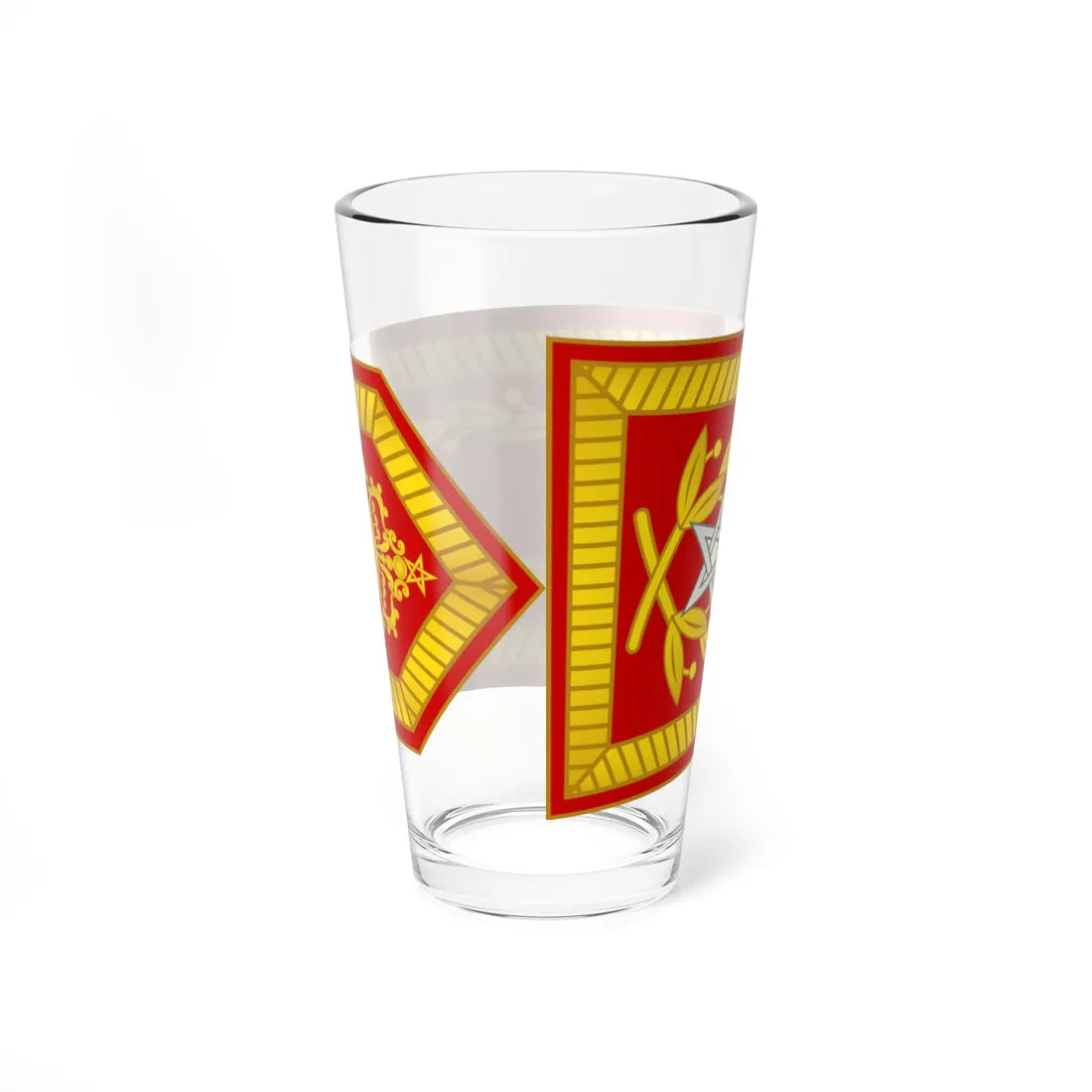 Moroccan Army Maréchal Rotated (Morocco) (Military Rank) Pint Glass 16oz - Go Mug Yourself
