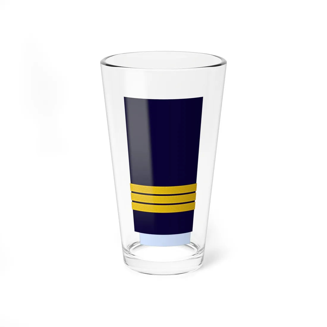 Morocco AirForce OF 2 Sleeve (Morocco) (Military Rank) Pint Glass 16oz 16oz - Go Mug Yourself