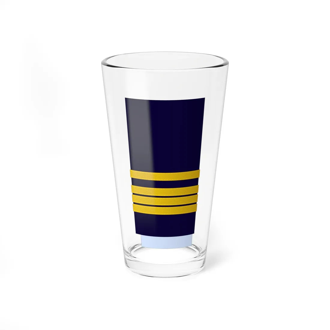 Morocco AirForce OF 3 Sleeve (Morocco) (Military Rank) Pint Glass 16oz 16oz - Go Mug Yourself