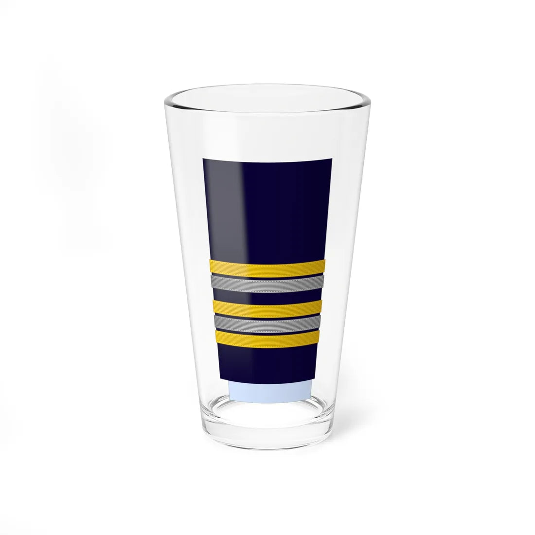 Morocco AirForce OF 4 Sleeve (Morocco) (Military Rank) Pint Glass 16oz 16oz - Go Mug Yourself