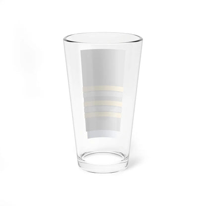 Morocco AirForce OF 4 Sleeve (Morocco) (Military Rank) Pint Glass 16oz - Go Mug Yourself