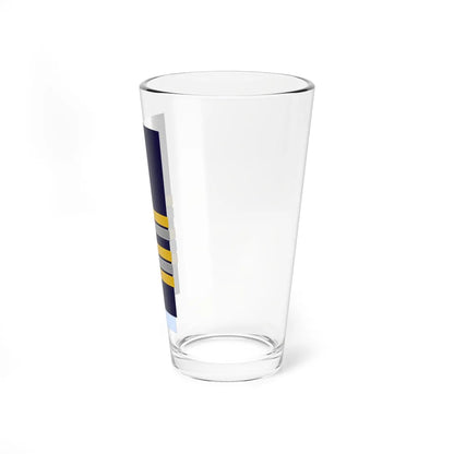 Morocco AirForce OF 4 Sleeve (Morocco) (Military Rank) Pint Glass 16oz - Go Mug Yourself