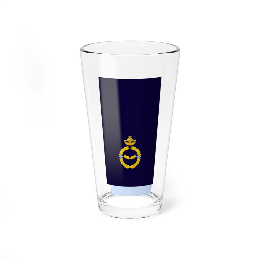 Morocco AirForce OF 6 Sleeve (Morocco) (Military Rank) Pint Glass 16oz 16oz - Go Mug Yourself