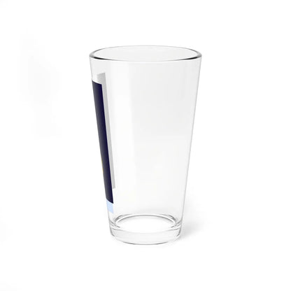 Morocco AirForce OF 8 Sleeve (Morocco) (Military Rank) Pint Glass 16oz - Go Mug Yourself