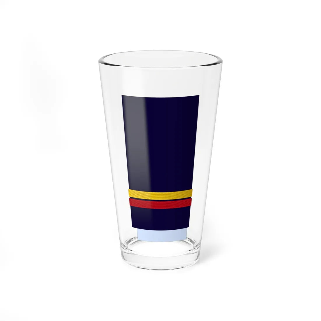 Morocco AirForce OR 9 Sleeve (Morocco) (Military Rank) Pint Glass 16oz 16oz - Go Mug Yourself