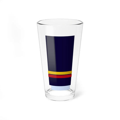 Morocco AirForce OR 9 Sleeve (Morocco) (Military Rank) Pint Glass 16oz 16oz - Go Mug Yourself