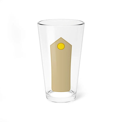Morocco Army OR 1 (Morocco) (Military Rank) Pint Glass 16oz 16oz - Go Mug Yourself