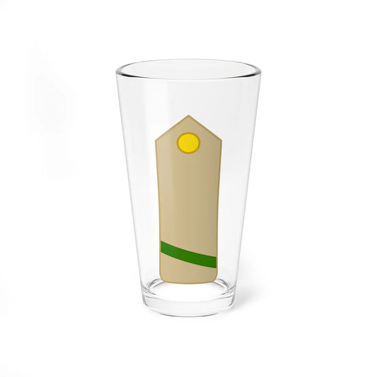 Morocco Army OR 2 (Morocco) (Military Rank) Pint Glass 16oz 16oz - Go Mug Yourself