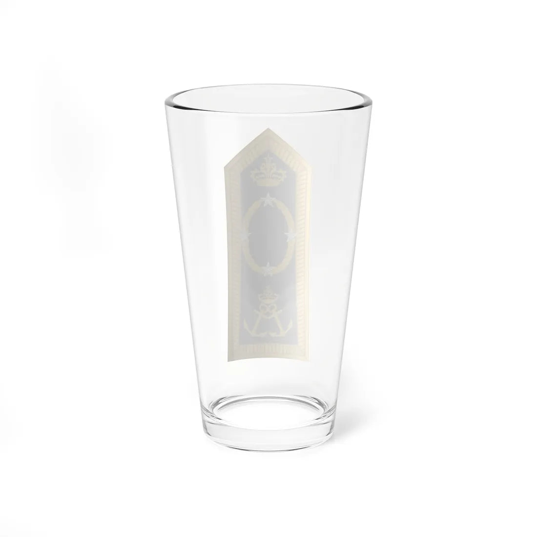 Morocco Navy OF 8 (Morocco) (Military Rank) Pint Glass 16oz - Go Mug Yourself