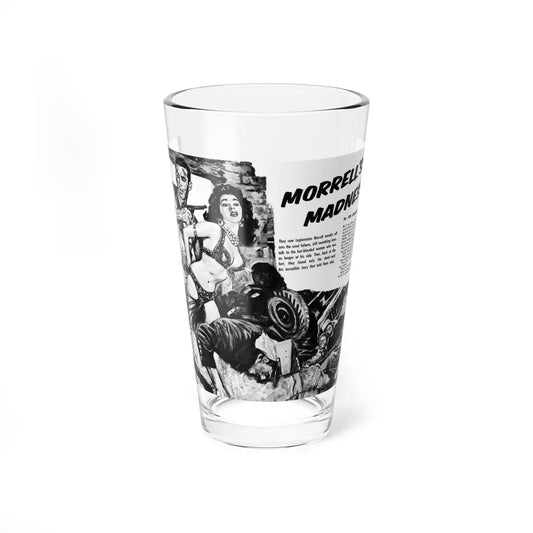 Morrell's Madness, Man's Conquest, October 1959 (Magazine Illustration) Pint Glass 16oz-16oz-Go Mug Yourself