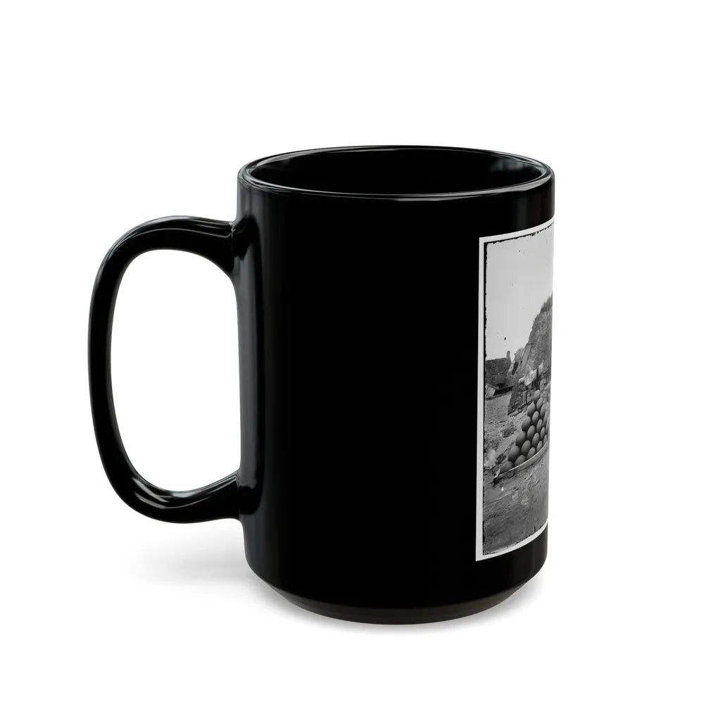 Morris Island, S.C. Closer View Of Same (U.S. Civil War) Black Coffee Mug-Go Mug Yourself