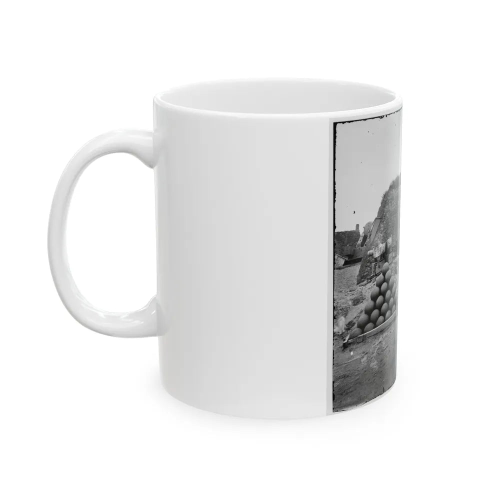 Morris Island, S.C. Closer View Of Same (U.S. Civil War) White Coffee Mug-Go Mug Yourself