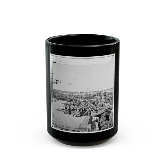 Morris Island, S.C. Ordnance Depot (U.S. Civil War) Black Coffee Mug-15oz-Go Mug Yourself