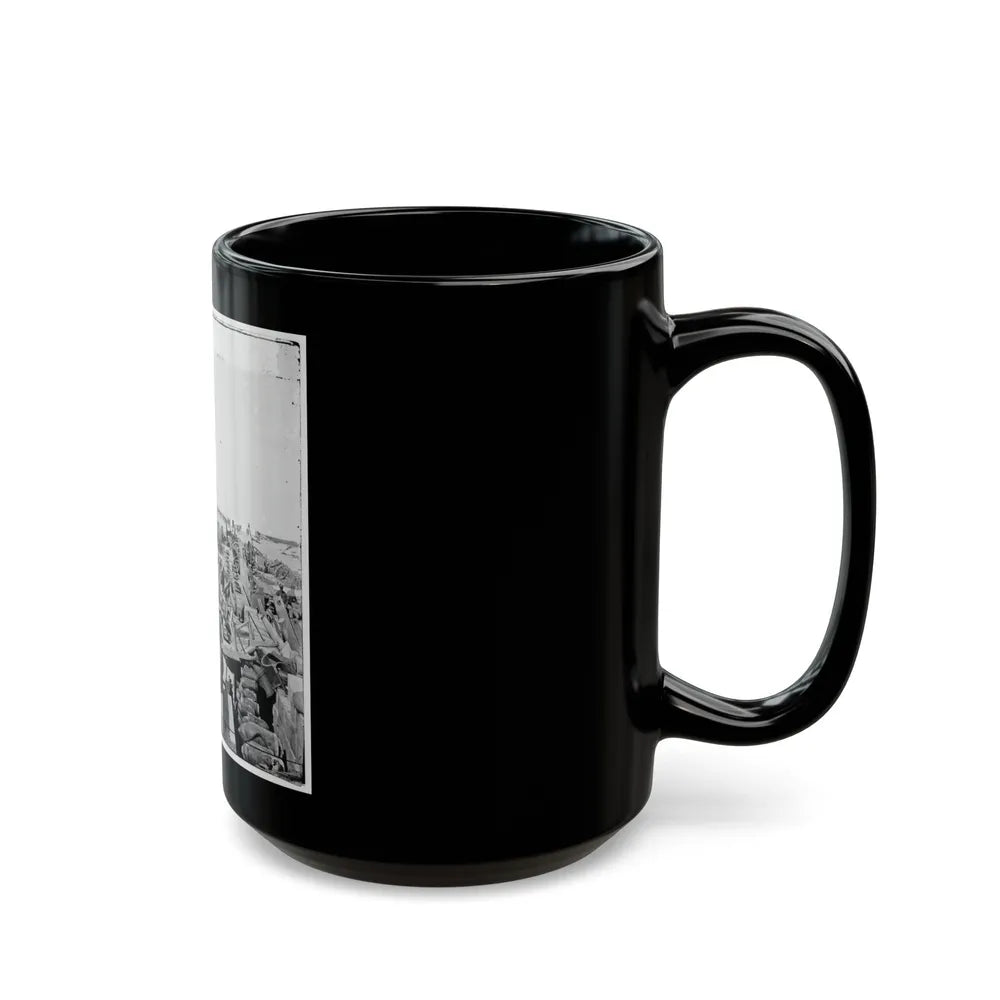 Morris Island, S.C. Ordnance Depot (U.S. Civil War) Black Coffee Mug-Go Mug Yourself