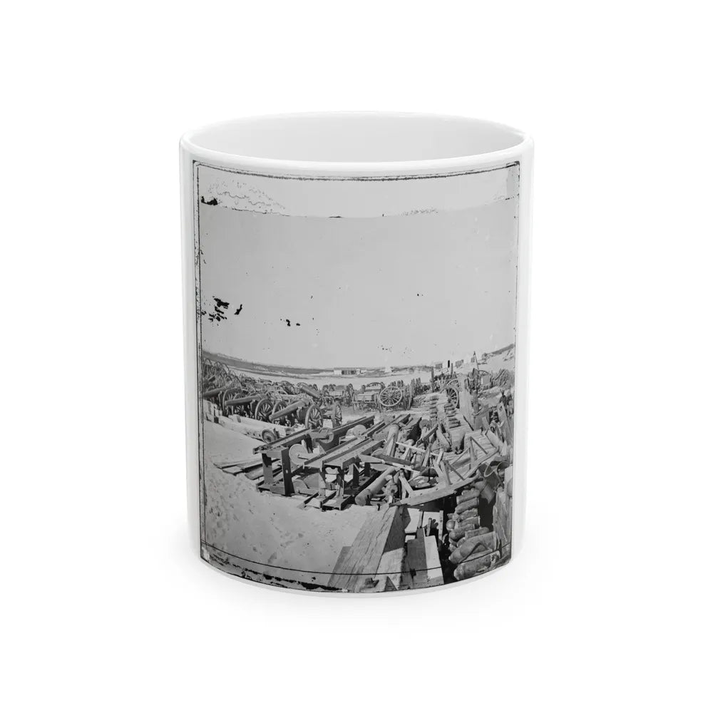 Morris Island, S.C. Ordnance Depot (U.S. Civil War) White Coffee Mug-11oz-Go Mug Yourself