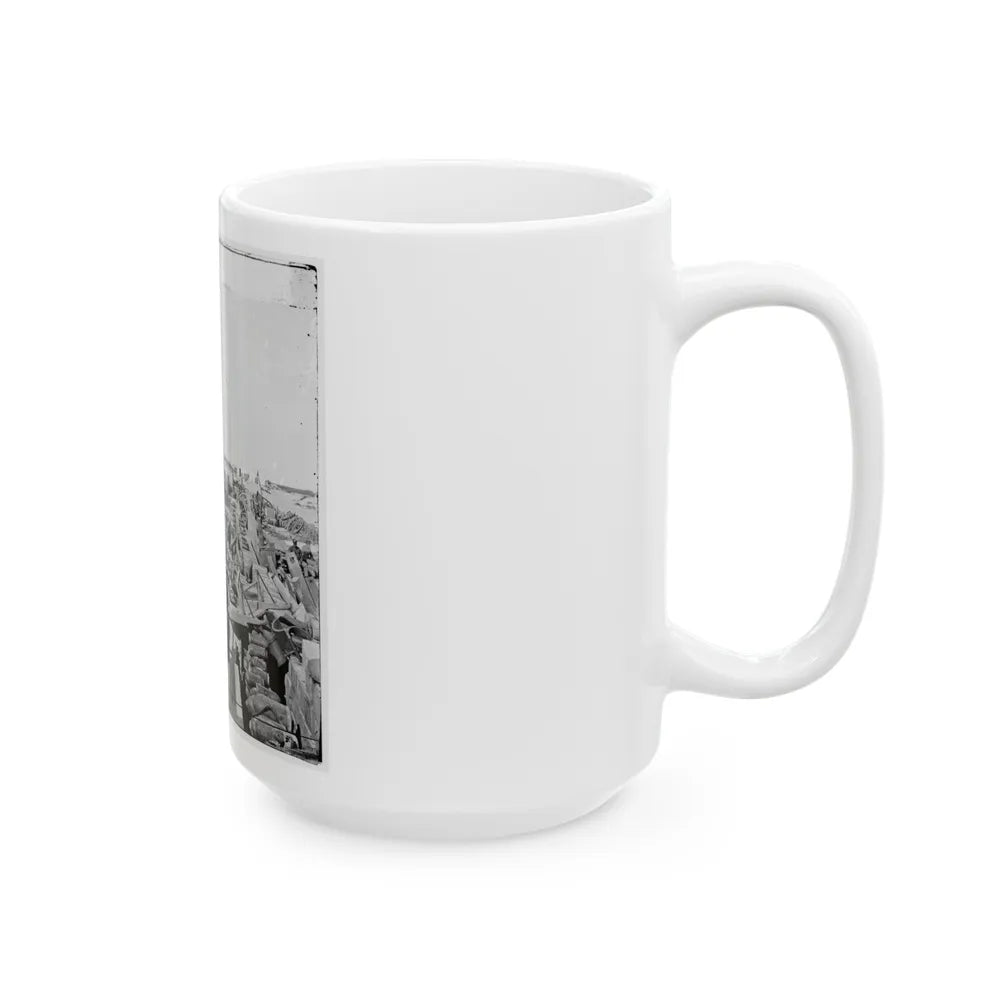 Morris Island, S.C. Ordnance Depot (U.S. Civil War) White Coffee Mug-Go Mug Yourself