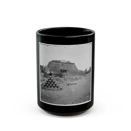 Morris Island, S.C. Closer View Of Same (U.S. Civil War) Black Coffee Mug 15oz - Go Mug Yourself