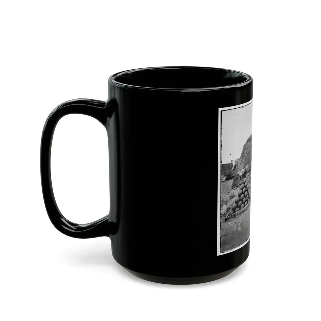 Morris Island, S.C. Closer View Of Same (U.S. Civil War) Black Coffee Mug - Go Mug Yourself