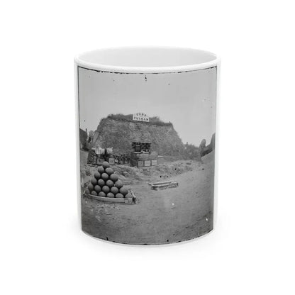 Morris Island, S.C. Closer View Of Same (U.S. Civil War) White Coffee Mug 11oz - Go Mug Yourself