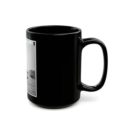 Morris Island, S.C. Interior View Of Fort Putnam (U.S. Civil War) Black Coffee Mug - Go Mug Yourself