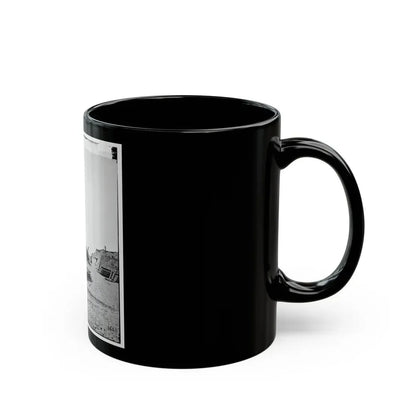 Morris Island, S.C. Interior View Of Fort Putnam (U.S. Civil War) Black Coffee Mug - Go Mug Yourself