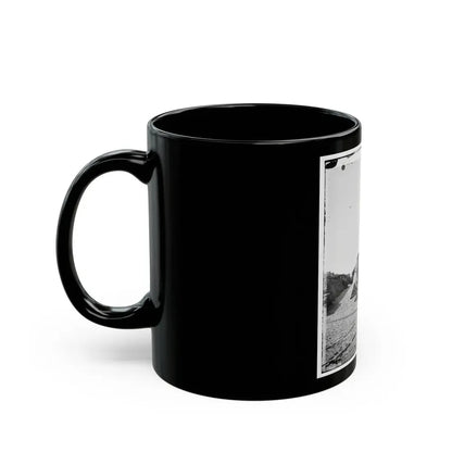 Morris Island, S.C. Interior View Of Fort Putnam (U.S. Civil War) Black Coffee Mug - Go Mug Yourself